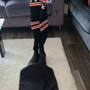 Givenchy thigh high boots